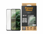PanzerGlass - Ochrana obrazovky pro mobilní telefon - ultra široký tvar - sklo - barva rámu černá - pro Motorola Moto G35