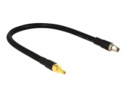Delock CFD400 LLC400 low loss - Prodlužovací anténní kabel - RP-SMA (F) do RP-SMA (M) - 40 cm - CFD-400 - cerná