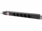 LANBERG NAPÁJECÍ DISTRIBUČNÍ JEDNOTKA (PDU) 19"  1U 10A 2...