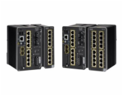 Cisco Catalyst IE3300 Rugged Series - Network Essentials - přepínač - řízený - 10 x 10/100/1000 + 2 x SFP - lze montovat na konzolu DIN - DC power