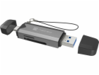Čtečka karet Natec SCARAB 3 USB-A + USB-C 3.1 GEN 1/micro...