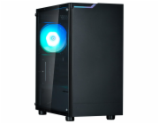 Zalman T4 Plus Black  Mini Tower Case, 120mm ARGB Fan x1