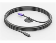 Logitech - USB kabel - 24 pin USB-C (M) do 24 pin USB-C (M) - USB 3.1 Gen 2 - 5 m - pro MeetUp 2