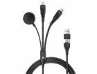 CONNECT IT Wirez 6in1 1x USB-C 1x Lightning 1x Watch char...