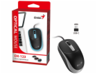 GENIUS DX-123 Galaxy Grey/ drátová/ 1200 dpi/ USB-C/ čern...