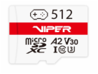 PATRIOT Viper 512GB Micro SDXC / UHS-I / U3 / A2 / C10 / V30