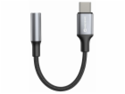 Swissten audio adaptértextile usb-c (samec) / 3,5mm aux 0...