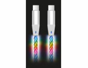 ALIGATOR Datový kabel LIGHT 3A, 65W USB-C/USB-C 0,5m