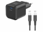 Swissten síťový adaptér gan 1x usb-c 20w power delivery č...