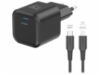 Swissten síťový adaptér gan 1x usb-c 35w power delivery č...