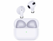Swissten bluetooth tws sluchátka minipods bílá