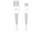 Swissten datový kabelusb/micro usb bílý 1,2m  (samoprodavač)
