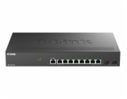 D-Link DMS 1250-10S - Přepínač - L2+ - inteligentní - 8 x 2.5GBase-T + 2 x 10 Gigabit SFP+ - desktop