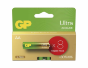 GP AA Ultra alkalická (LR6) - 8 ks
