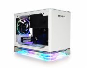 In Win A1 Plus white, PSU 650W GOLD included, Mini ITX, TG, ARGB Fans, Qi 10W Charging