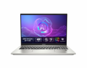 MSI Prestige/A16 AI+ A3HMG/AI9-365/16"/4K/32GB/1TB SSD/AMD int/W11P/Silver/2R