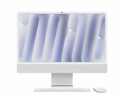 Apple iMac 24/23,5"/4480 x 2520/M4/16GB/256GB SSD/M4/Sequoia/Silver/1R