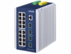 Planet IGS-6325-16T4X průmyslový L3 switch, 16x1Gb, 4x10G...