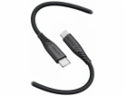 SWISSTEN DATOVÝ KABEL SOFT SILICONE USB-C / USB-C 0,4 M Č...