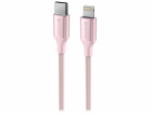 SWISSTEN DATOVÝ KABEL TEXTILE II USB-C / LIGHTNING 1,5 M ...
