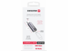 SWISSTEN NABÍJECÍ ADAPTÉR TEXTILE USB-C (samec) / LIGHTNI...
