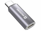 Swissten nabíjecí adaptértextile usb-c (samec) / lightnin...
