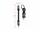 SWISSTEN MAGNETICKÝ KEYCHAIN KABEL USB-C / LIGHTNING 9,7 CM