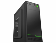 EUROCASE MidT ML N6-500B / bez zdroje / 2x USB 3.0  / USB-C / černá