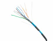 Metráž DATACOM FTP drát CAT5E  LSOH,Eca 100m šedý