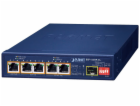 Planet BSP-115HP-5A Hybridní PoE solární switch, 5x 1Gb, ...