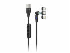 CONNECT IT Magnetic PowerLink 3in1 kabel (USB-C/Lightning...