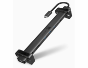 CONNECT IT Dokovací stanice USB-C 10v1, 1xHDMI, 2xUSB-C, 3xUSB, 1xRJ45, černá