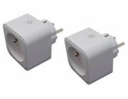 Xtend Home set 2x chytrá interní zásuvka, měření příkonu, správné spínání fáze, Tuya