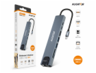 Aligator Dokovací stanice USB-C / Hub 8v1 (USB-C / 2xUSB ...