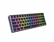 Genesis herní klávesnice THOR 660 G2/Gateron Brown/USB+BT/US layout/Černá