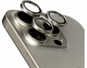 PanzerGlass ochranné sklo Hoops pre iPhone 15 Pro/15 Pro Max - Natural Titanium