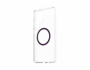 CARE by PanzerGlass Urban Combat - Zadní kryt pro mobilní telefon - termoplastický polyuretan (TPU), polykarbonát - průhledná, švestkově purpurová - pro Samsung Galaxy S25 Ultra