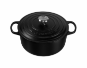 Le Creuset Signature Casserole round 26 cm black