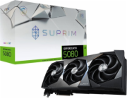 MSI VGA NVIDIA GeForce RTX 5080 16G SUPRIM SOC, RTX 5080, 16GB GDDR7, 3xDP, 1xHDMI