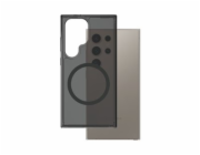 CARE by PanzerGlass Urban Combat - Zadní kryt pro mobilní telefon - termoplastický polyuretan (TPU), polykarbonát - kouřová smokey, černá - pro Samsung Galaxy S25 Ultra