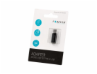 Redukce Forever micro USB > USB-C černá