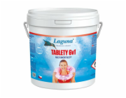 Multifunkční tablety pro chlorovou dezinfekci bazénové vody LAGUNA 6v1 3,2kg