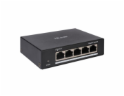 HiLook Powered by HIKVISION switch NS-0505/ 5x port/ 1000 Mbps RJ45 ports/ 1 Gbps/ Kov