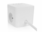 Huslog prodlužovací kabel 3x zásuvka + 4x USB, bílý