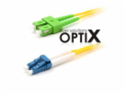 Patchcord FO duplex LC-SC/APC  9/125um SM, 0,5m, OS2, 1.8mm