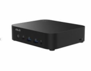 ASUS NUC 14 Essential Kit RNUC14MNK3500002 - Barebone - mini PC 1 x N-series N355 / až 3.9 GHz - RAM 0 GB - UHD Graphics - IEEE 802.11ax (Wi-Fi 6E), Gigabit Ethernet, 2.5 Gigabit Ethernet, Bluetooth 5