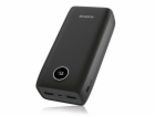Power bank ALIGATOR PD20W+QC22.5A,30000mAh,černá
