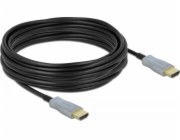 Delock - HDMI kabel - HDMI s piny (male) do HDMI s piny (male) - 10 m - optické vlákno - černá - podporuje 4K, Active Optical Cable (AOC)