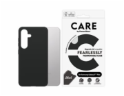 CARE by PanzerGlass - Zadní kryt pro mobilní telefon - polykarbonát, mikrovlákno, silikon - černá - pro Samsung Galaxy S25+