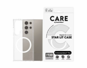 CARE by PanzerGlass Urban Combat - Zadní kryt pro mobilní telefon - termoplastický polyuretan (TPU), polykarbonát - bílá, hvězdné světlo - pro Samsung Galaxy S25 Ultra